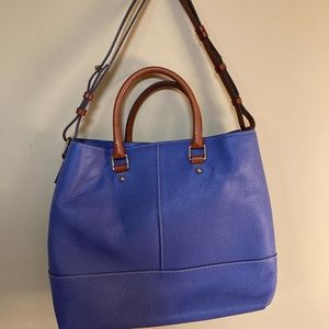 Dooney and Bourke periwinkle shoulder bag